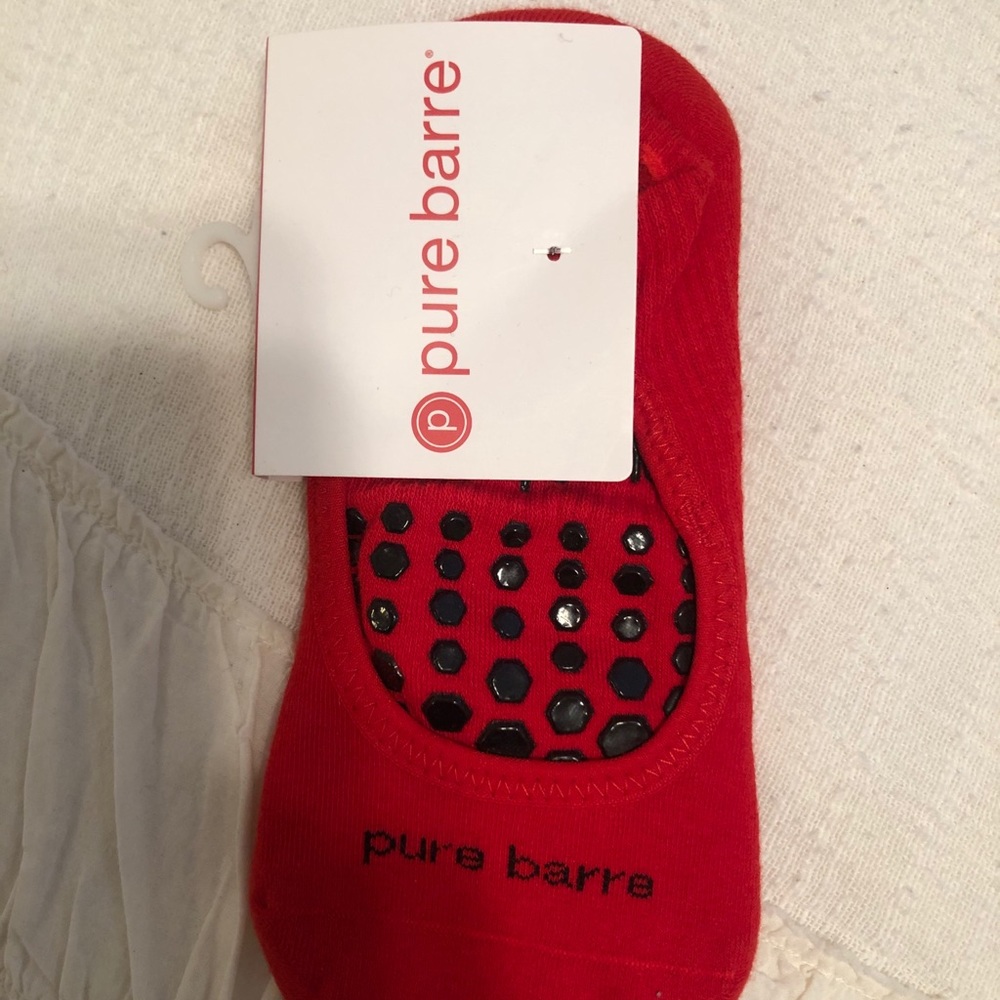 Pure barre non slip socks